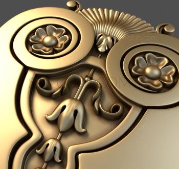 3D мадэль Сова из цветов (STL)